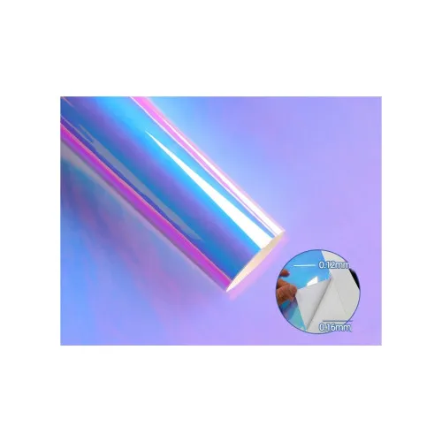 Folie auto Alb-Roz reflectiva 1.35mx1m — imaginea 2