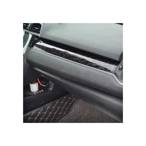 Folie auto autocolant PET Premium carbon forjat lucios cu tehnologie anti-bule 1.52m x 16m — imaginea 4