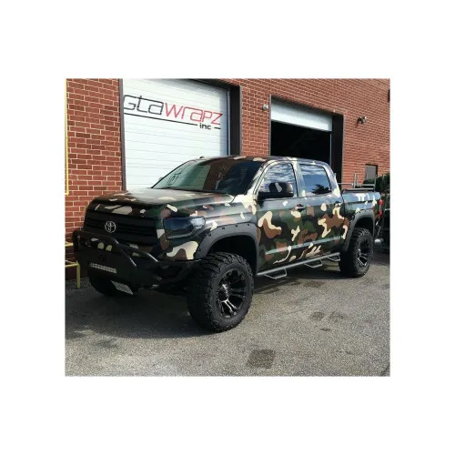 Folie auto Camuflaj Forest pentru colantare cu tehnologie anti-bule 1m x 1.5m — imaginea 4