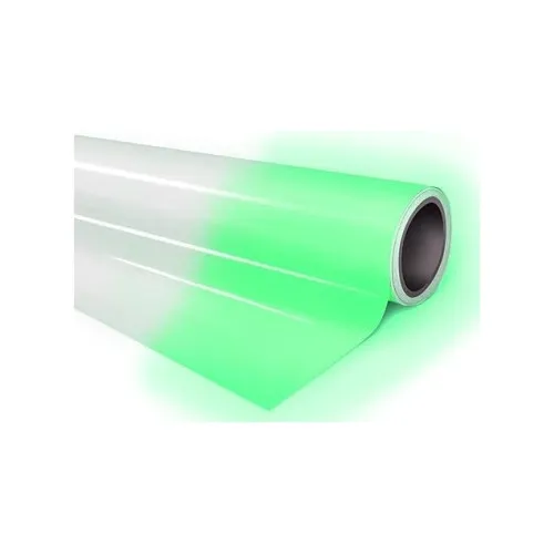 Folie auto fosforescenta verde pentru colantare 1m x 0.61m