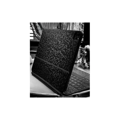 Folie auto Honeycomb Premium negru pentru colantare 1m x 1.5m — imaginea 2