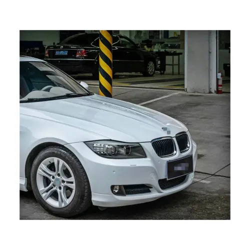 Folie auto PET Premium alb lucios pentru colantare caroserie cu tehnologie anti-bule 16m x 1.52m — imaginea 3