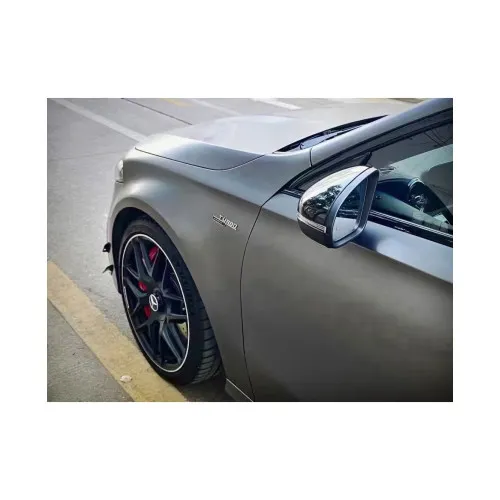 Folie auto PET Premium gri mat AMG Selenite pentru colantare caroserie cu tehnologie anti-bule 1m x 1.52m — imaginea 2