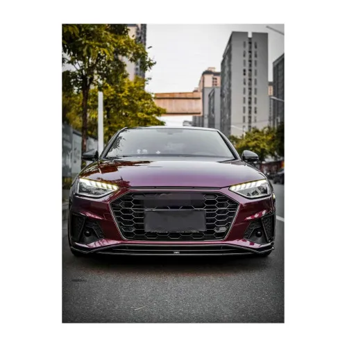 Folie auto PET Premium mov Glass Tower Purple pentru colantare caroserie cu tehnologie anti-bule 18m x 1.52m — imaginea 2