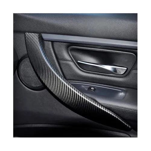 Folie carbon 5D autoadeziva pentru protectie praguri si bandouri 10 cm x 5 m — imaginea 3