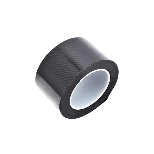 Folie carbon 5D autoadeziva pentru protectie praguri si bandouri 5 cm x 5 m