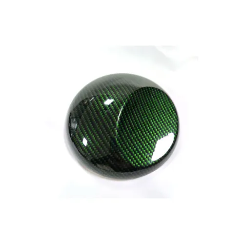 Folie carbon Verde 9D Premium 1,5mx1m — imaginea 2