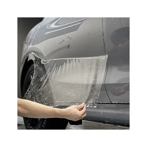 Folie protectie caroserie PPF Premium Transparenta cu functie de regenerare hidrofoba 15m x 1.52m — imaginea 4