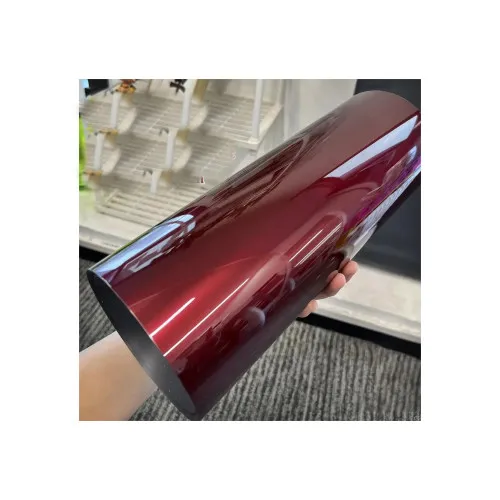 Folie protectie color PPF rosu dragon blood red Pet Premium 1 x 1.52 m — imaginea 5