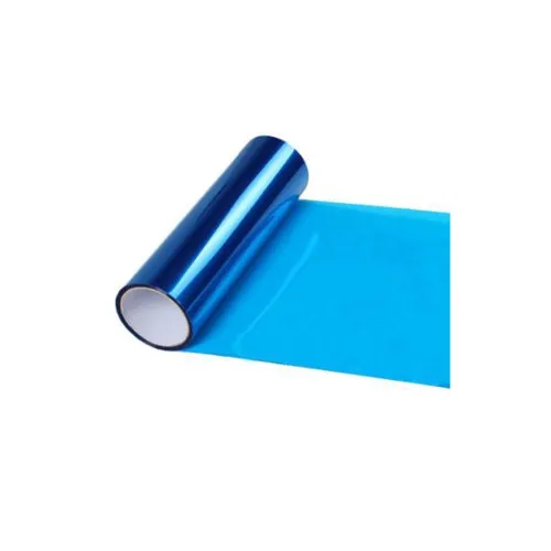 Folie protectie faruri si stopuri albastra 60cm x 60cm — imaginea 2