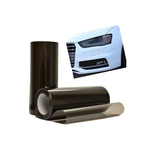 Folie protectie faruri si stopuri Light Black 10m x 60cm — imaginea 5