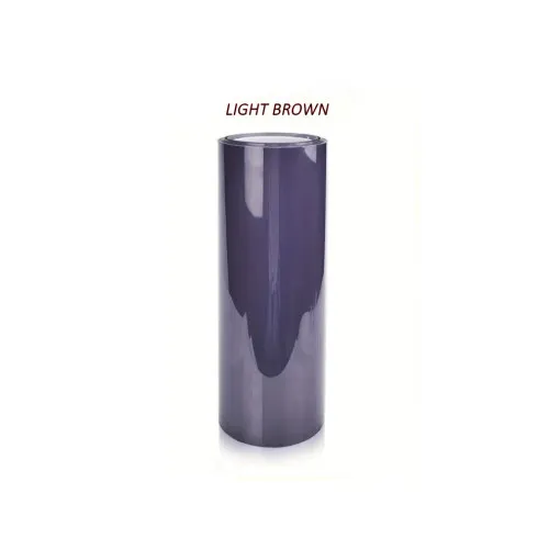 Folie protectie faruri si stopuri TPH Premium Light Brown cu regenerare 60cm x 60cm — imaginea 2
