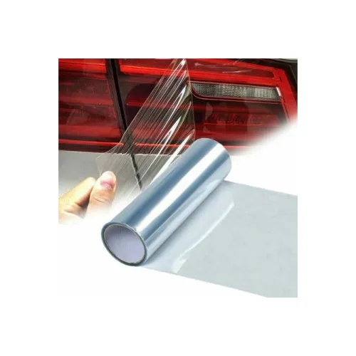 Folie protectie faruri si stopuri transparenta premium 10m x 60cm — imaginea 2