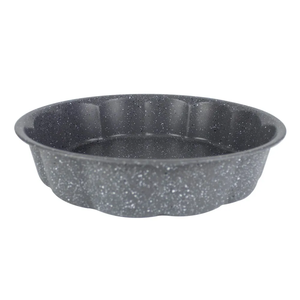 Forma de copt Granite Line, aluminiu presat, dreptunghiulara, gri, 27.5 x 6 cm