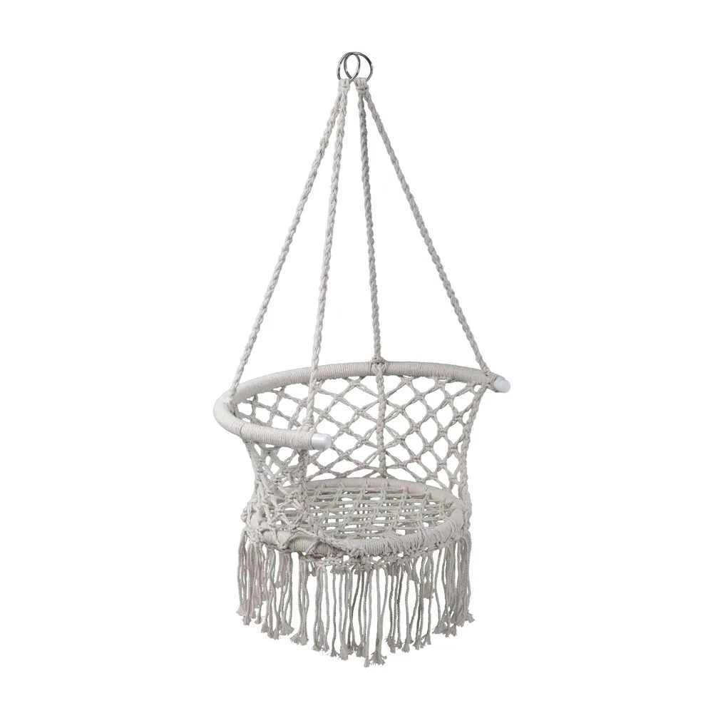 Fotoliu suspendat pentru copii, 1 persoana, structura metal, 50/40 x 86 cm