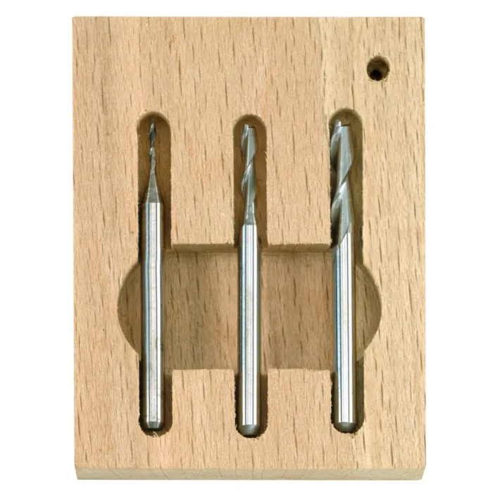 Freza tungsten, Proxxon 27116, 1-2-3 mm, set 3 bucati