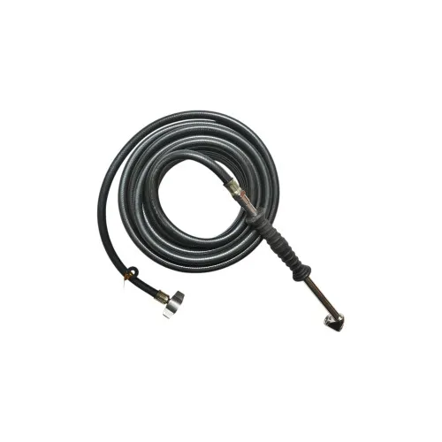 Furtun aer compresor 12m PVC 6x11mm cu capete de legatura pentru umflat roti — imaginea 2