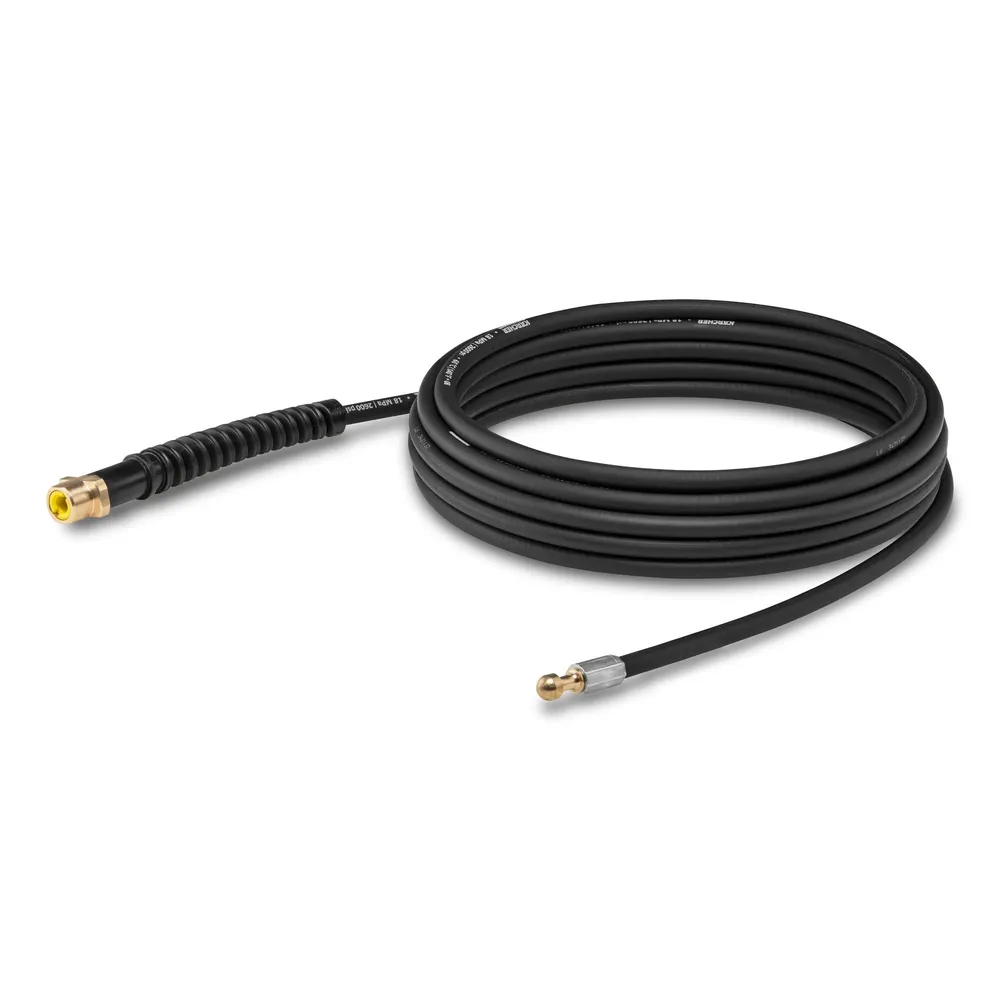 Furtun pentru curatare tevi, pentru aparat de spalat cu presiune K 2 - K 7, Karcher 2.637-729.0, 7.5 metri