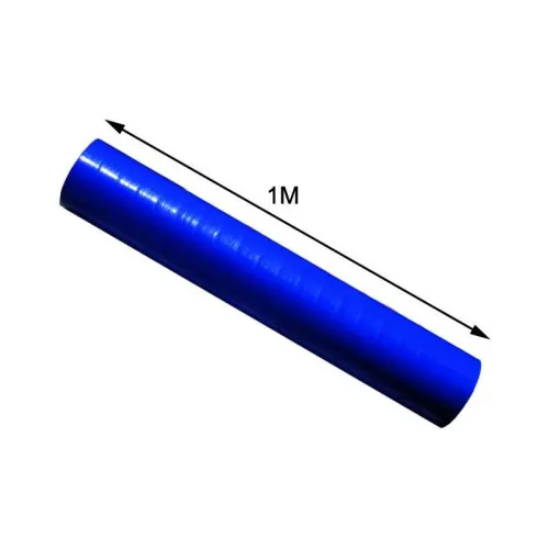 Furtun silicon drept cu insertie textila Ø48mm x 1m pentru tuning auto — imaginea 3
