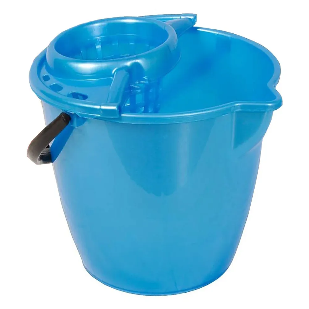 Galeata din plastic cu storcator Stk, diverse culori, 12L