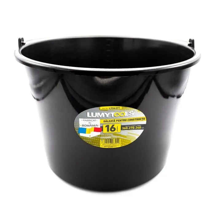 Galeata pentru zugravit, plastic, Lumytools LT06391, 16 L