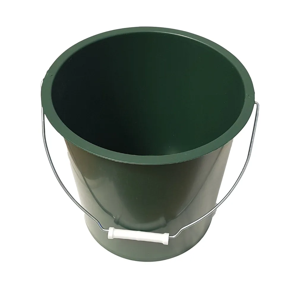Galeata plastic, maner metalic, 10 L