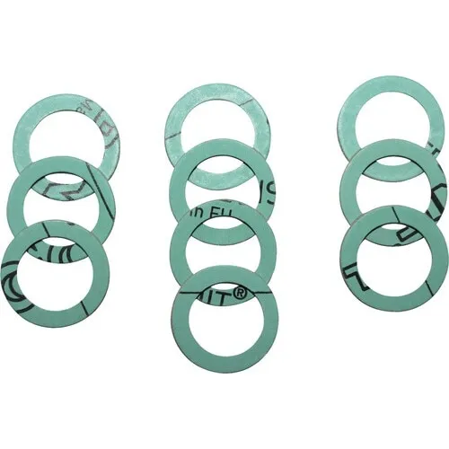 Garnitura clingherit plata pentru racord flexibil 1/2”, set 10 buc