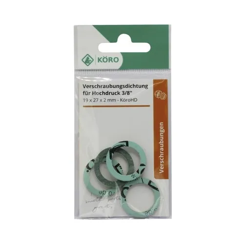 Garnitura Köro cauciuc si fibre 19x27x2 mm 3/8"