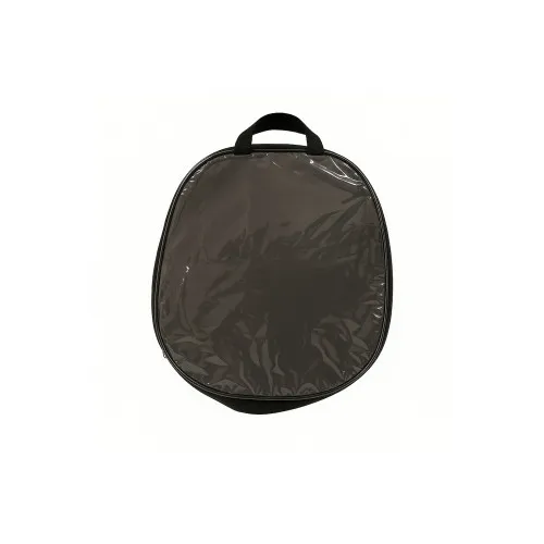 Geanta ambalaj transparenta pentru huse auto, cu fermoar, reutilizabila, dimensiuni 56x52x15 cm