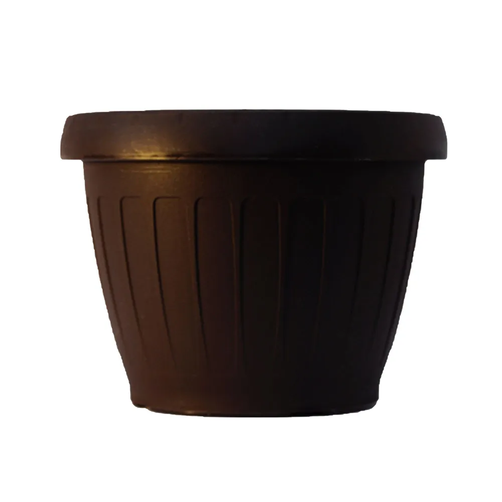 Ghiveci flori Dalia, polipropilena, Ø 50 cm, maro
