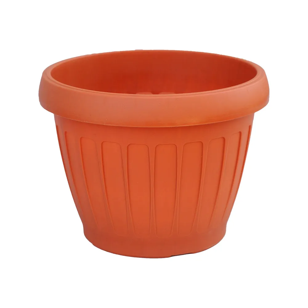 Ghiveci flori Dalia, polipropilena, Ø 50 cm, maro teracota