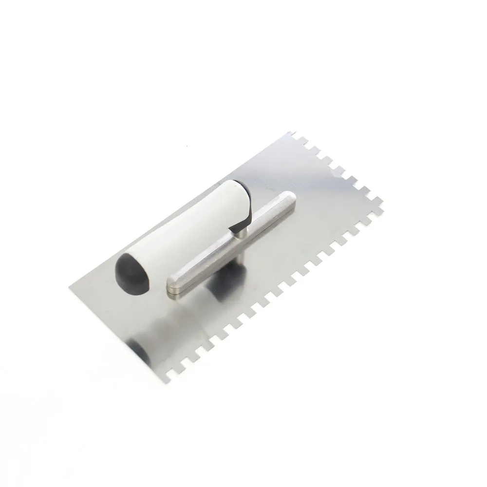 Gletiera inox Holzer 354, cu dinti de 10 mm, 27 x 13 cm