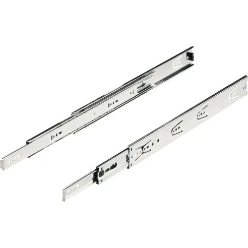 Glisiere tip sina cu bile Hettich KA5632 250mm, max. 45kg, otel cromat, 1 pereche