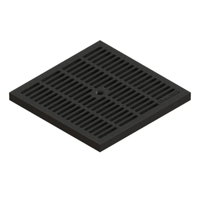 Gratar pentru camin Vodaland, PP, negru, A15, 300 x 300 mm