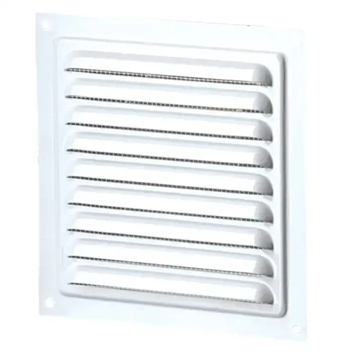Grila exterior, pentru ventilatie, metalica, Vents MVM 150S, 150 x 150 mm