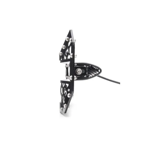 Grila radiator echipata cu proiector LED BAR compatibila MAVERICK X3 — imaginea 3