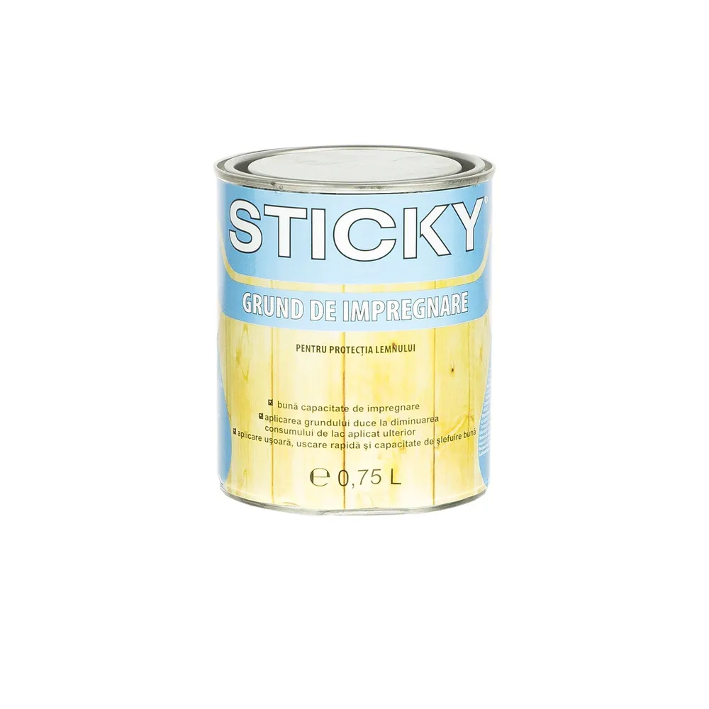 Grund lemn Sticky, de impregnare, alchidic, 0.75 L