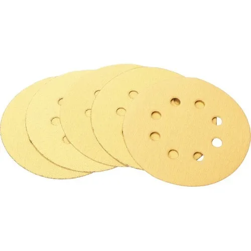 Hartie abraziva Pattfield pentru slefuitor excentric, 125mm, 9 buc