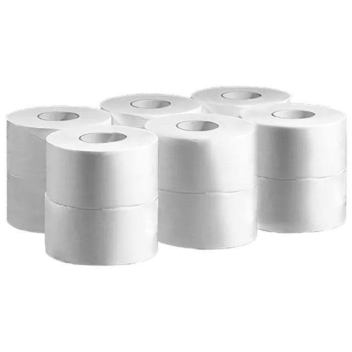 Hartie igienica pentru dispenser Misavan One-By-One, alb, 2 straturi, 12 role / set