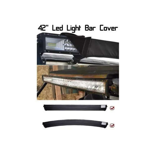 Husa protectie proiector auto si LED bar 132 cm 52 inch universala negru