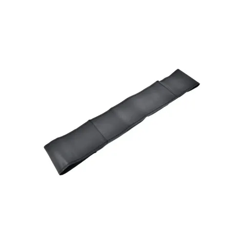 Husa volan auto din piele cu gaurele neagra cu ac si ata marime M 38 cm — imaginea 2