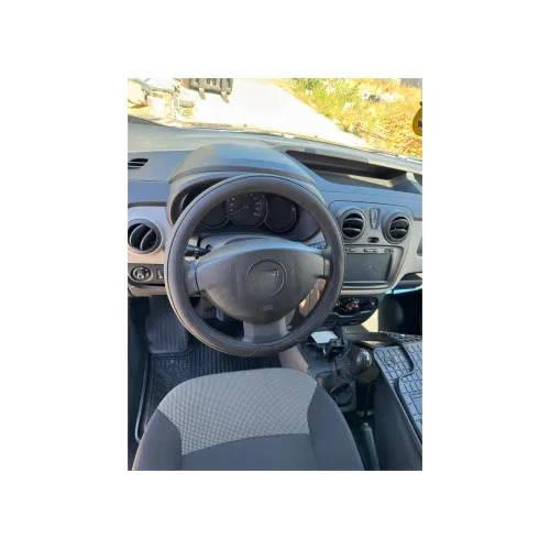 Husa volan auto imitatie piele cu gaurele negru marime M 37-39 cm — imaginea 4