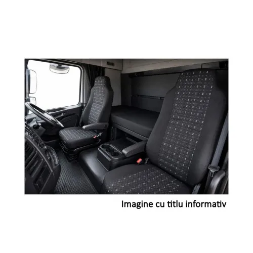 Huse auto universale pentru camion fabricate pana in 2016 cu doua scaune fata Premium Material Textil
