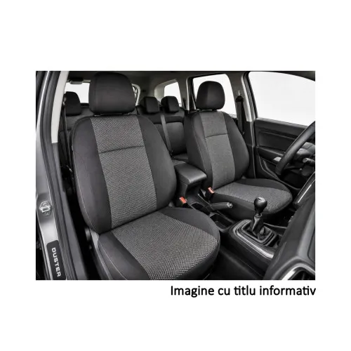 Huse scaune auto compatibile Dacia Duster II Facelift 2022-2024 spatar bancheta fractionat Premium Material Textil