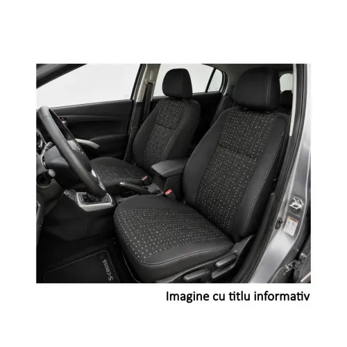 Huse scaune auto compatibile Suzuki SX4 S-Cross 2013-> fractionate Premium Material Textil