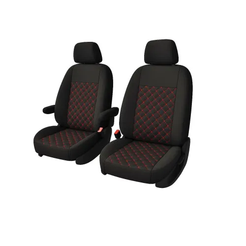 Huse scaune auto universale 9 piese fractionate bancheta spate — imaginea 5
