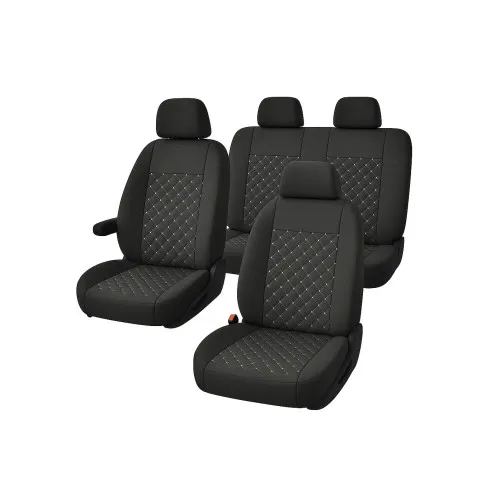 Huse scaune auto universale 9 piese fractionate bancheta spate — imaginea 3