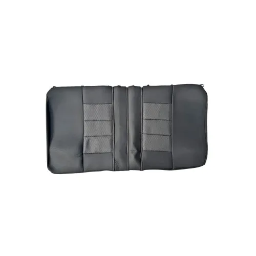 Huse scaune auto universale premium cu bancheta spate fractionata negru — imaginea 2