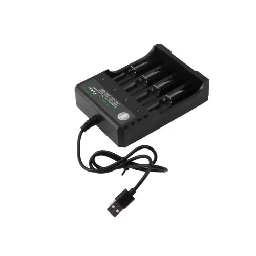 Incarcator Acumulatori 4.2V Li-Ion 18650 cu 4 Porturi la USB — imaginea 3