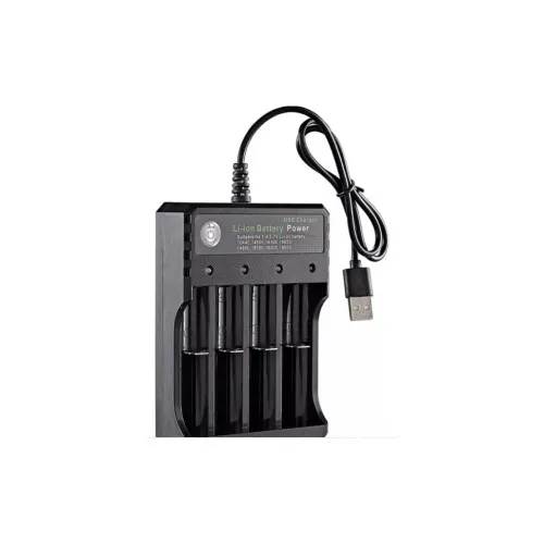 Incarcator Acumulatori 4.2V Li-Ion 18650 cu 4 Porturi la USB — imaginea 2